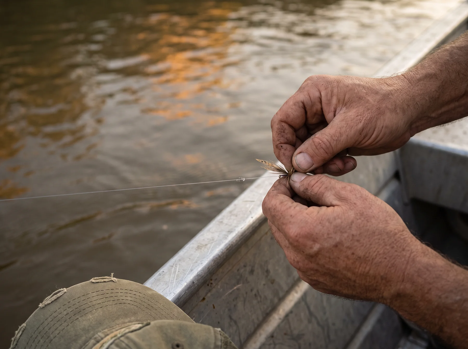 Fictional field photograph for One Knot at a Time